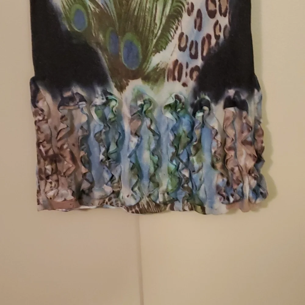 adore Peacock Dress Size Small - Picture 3 of 7
